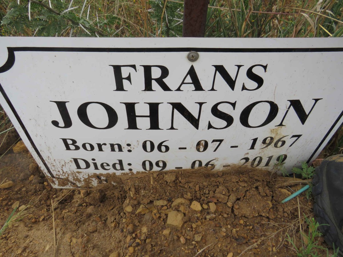 JOHNSON Frans 1967-2019