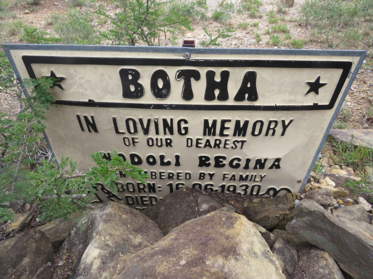 BOTHA ?doli Regina 1930-