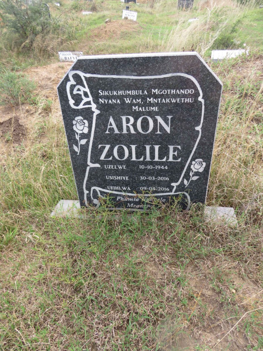 ZOLILE Aron 1944-2016