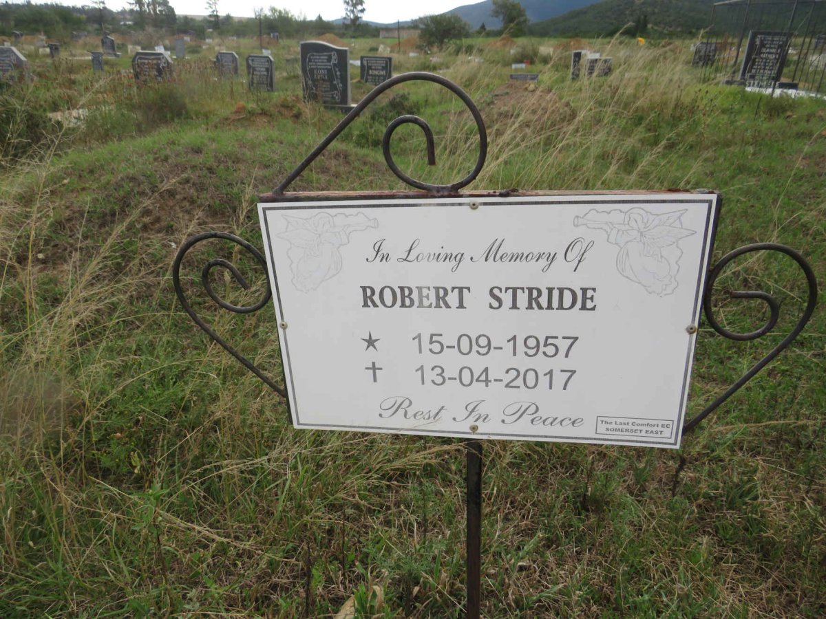 STRIDE Robert 1957-2017