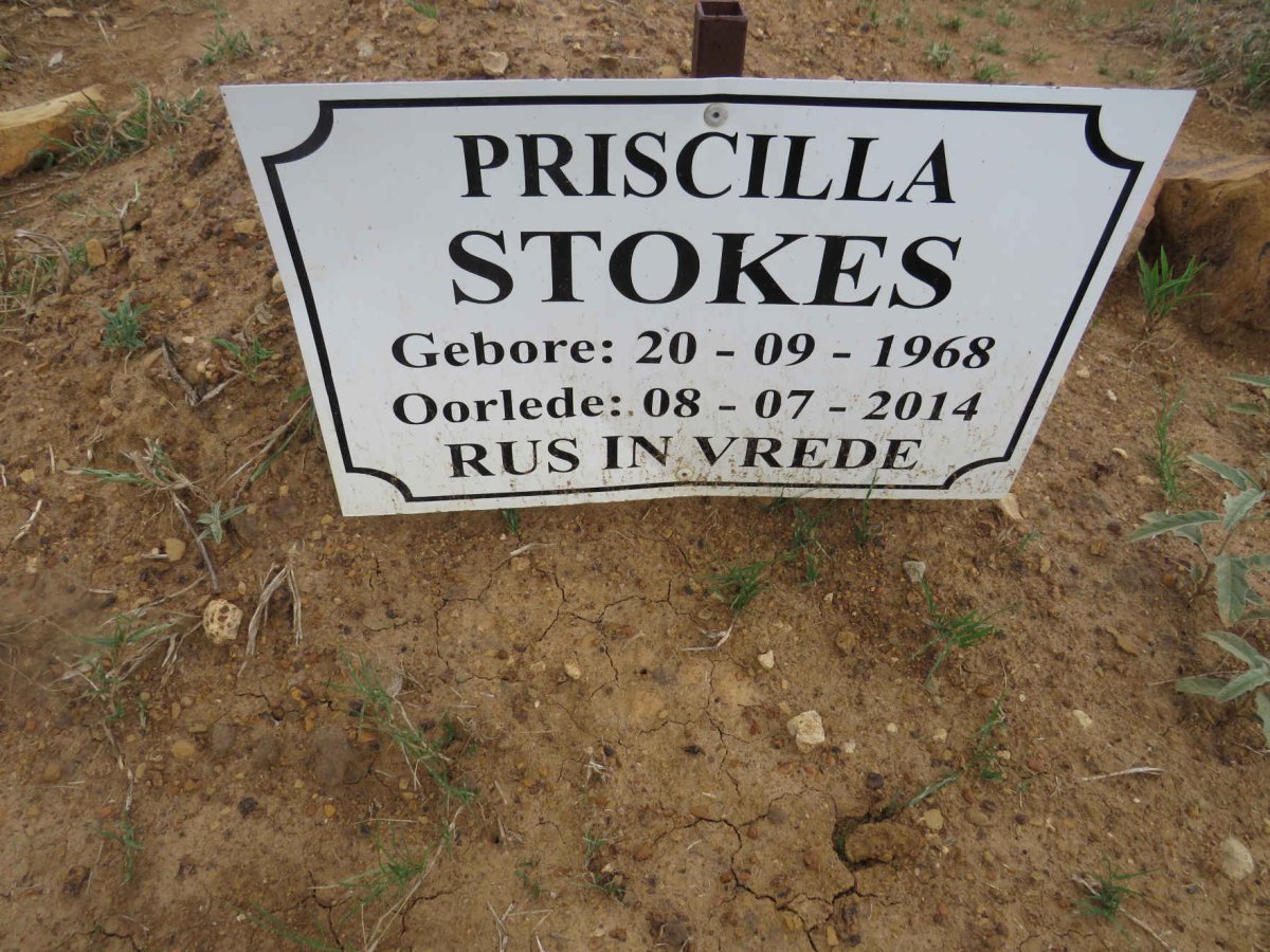 STOKES Priscilla 1968-2014