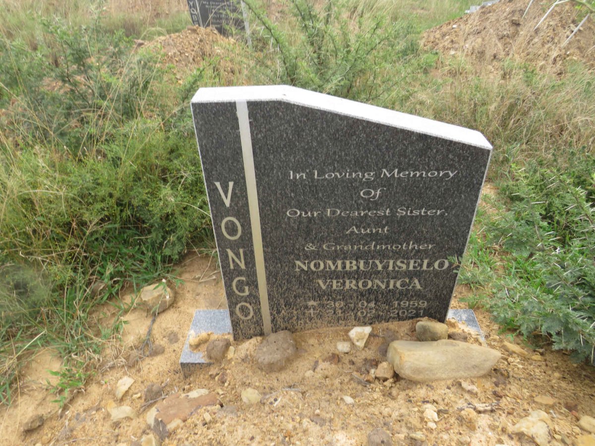 VONGO Nombuyiselo Veronica 1959-2021