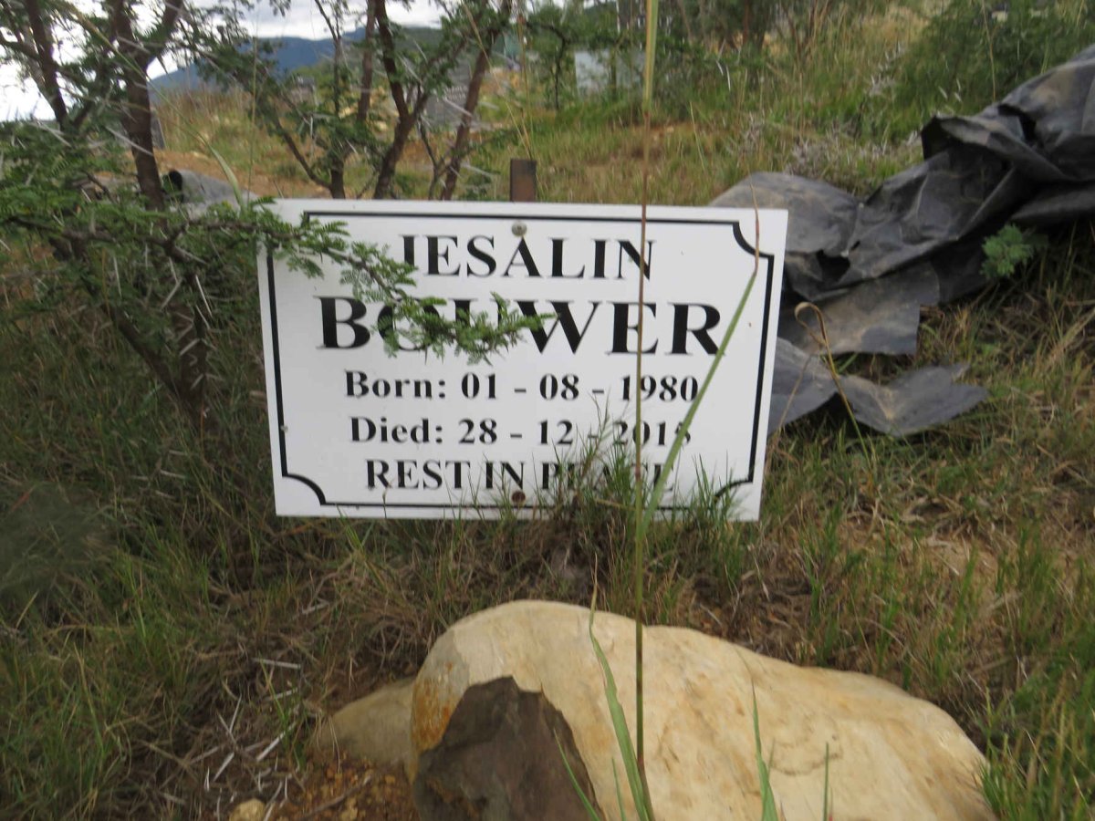 BOUWER Jesalin 1980-2015