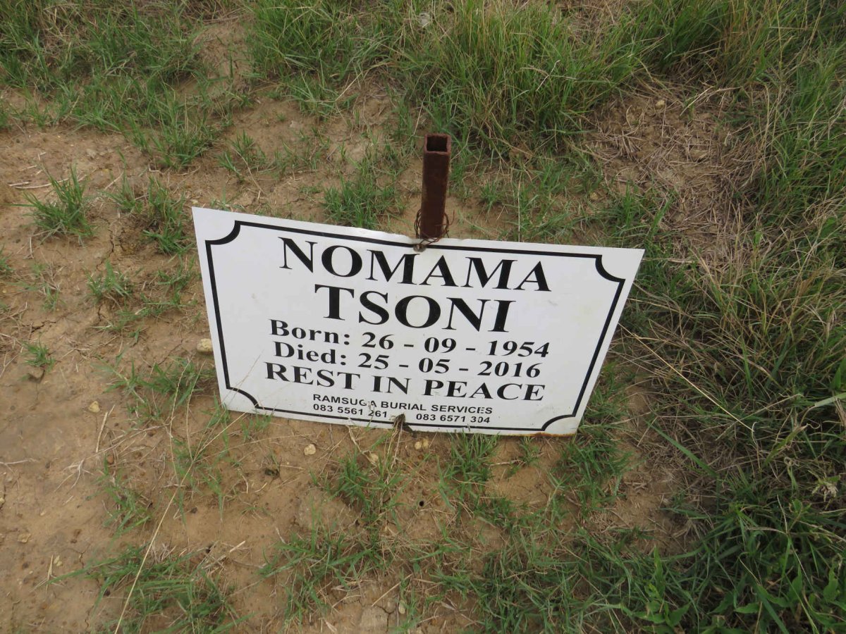 TSONI Nomana 1954-2016