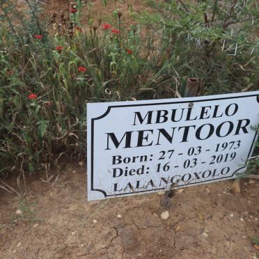 MENTOOR Mbulelo 1973-2019