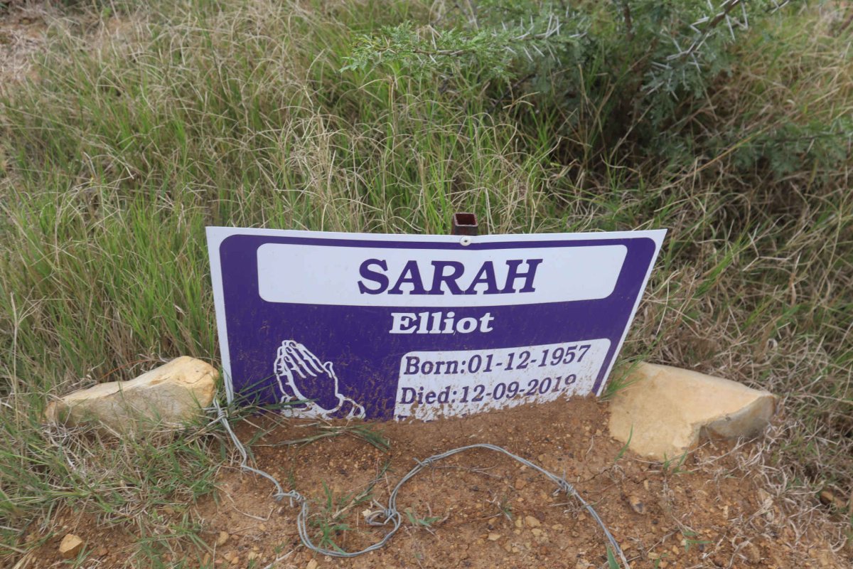 SARAH Elliot 1957-2019