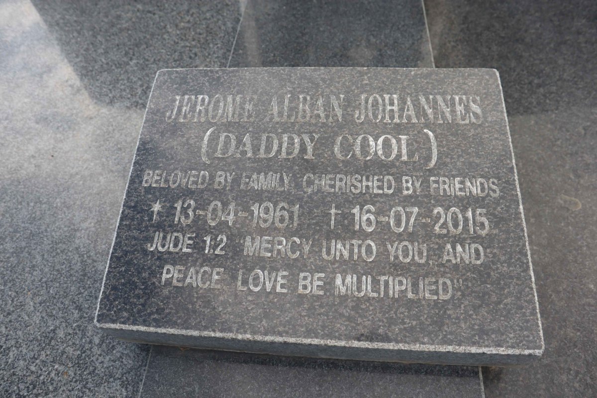 JOHANNES Jerome Alban 1961-2015