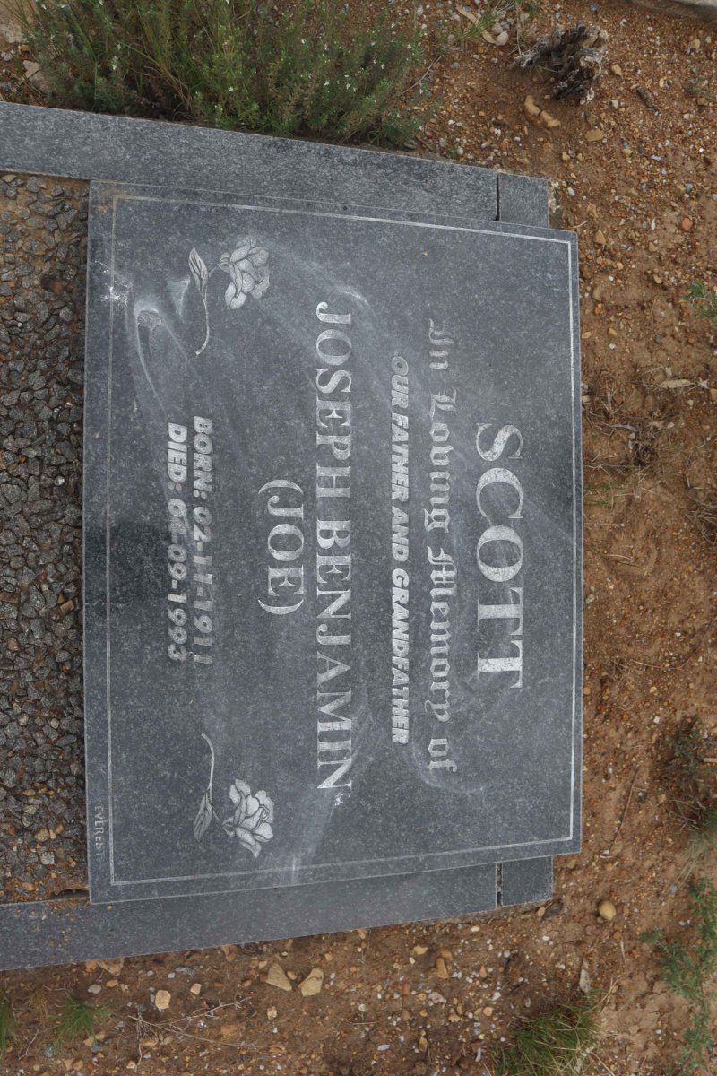 SCOTT Joseph Benjamin 1911-1993