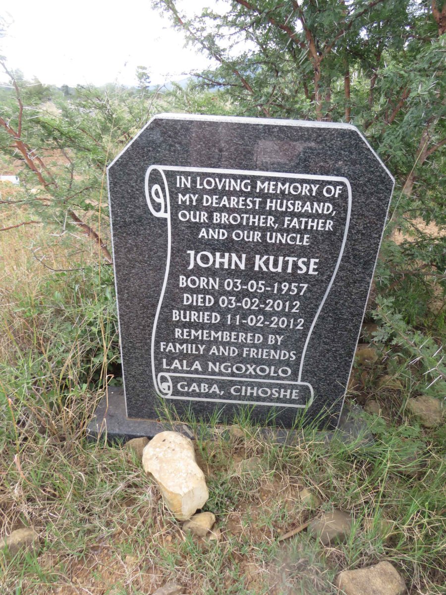 KUTSE John 1957-2012