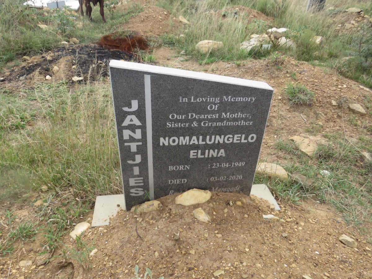 JANTJIES Nomalungelo Elina 1949-2020
