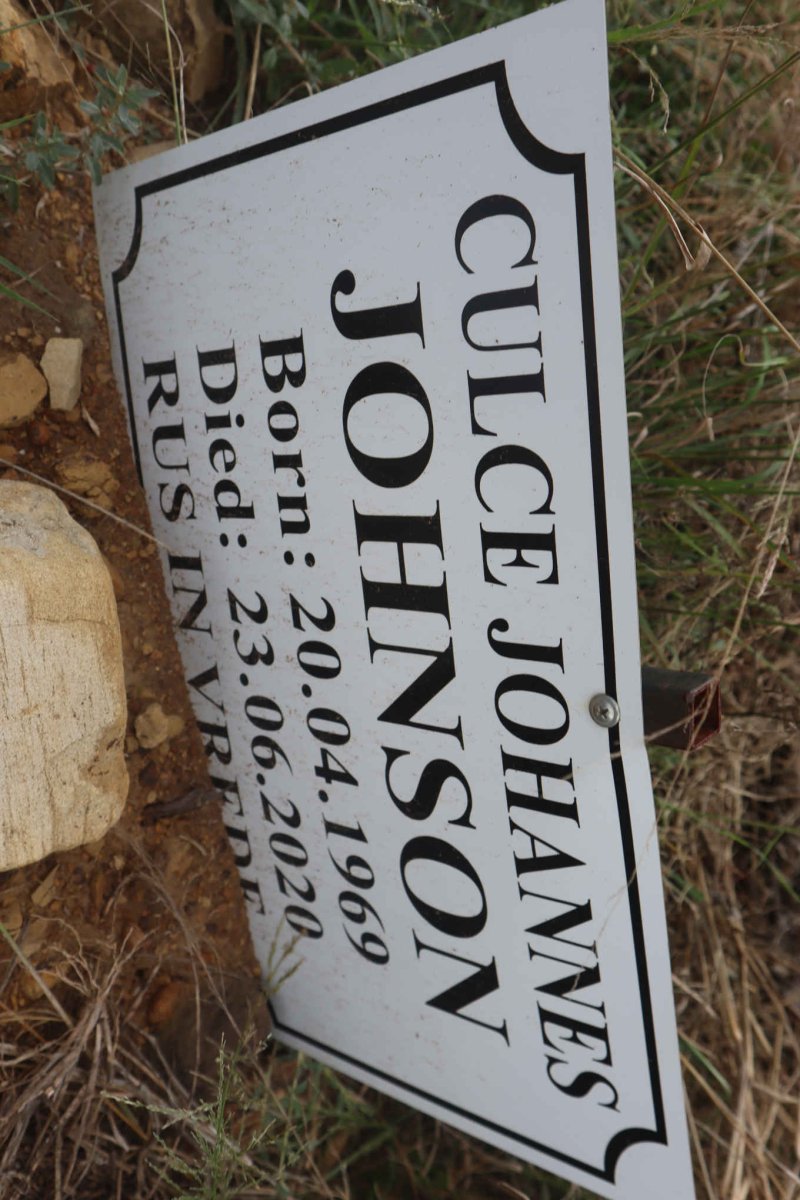 JOHNSON Culce Johannes 1969-2020