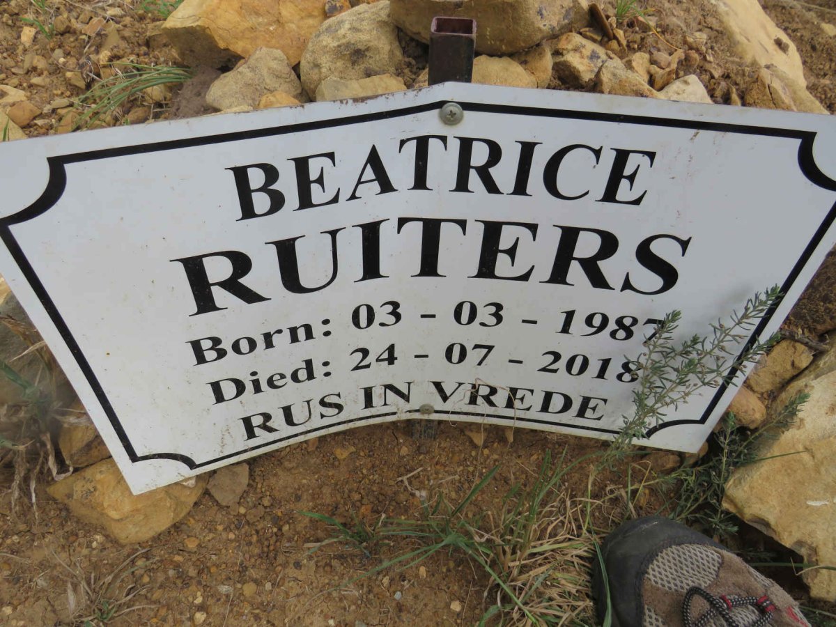 RUITERS Beatrice 1987-2018