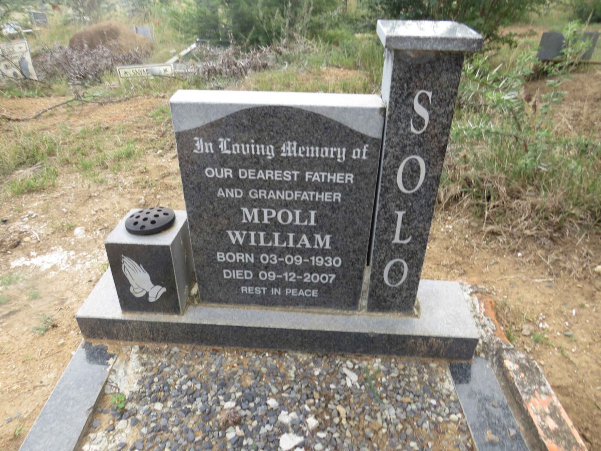 SOLO Mpoli William 1930-2007