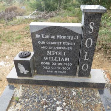 SOLO Mpoli William 1930-2007
