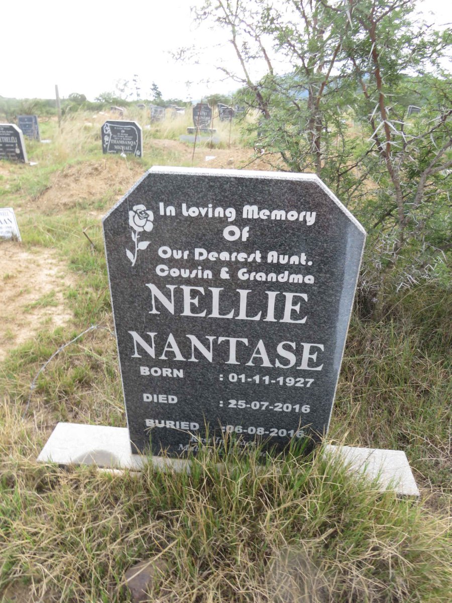 NANTASE Nellie 1927-2016
