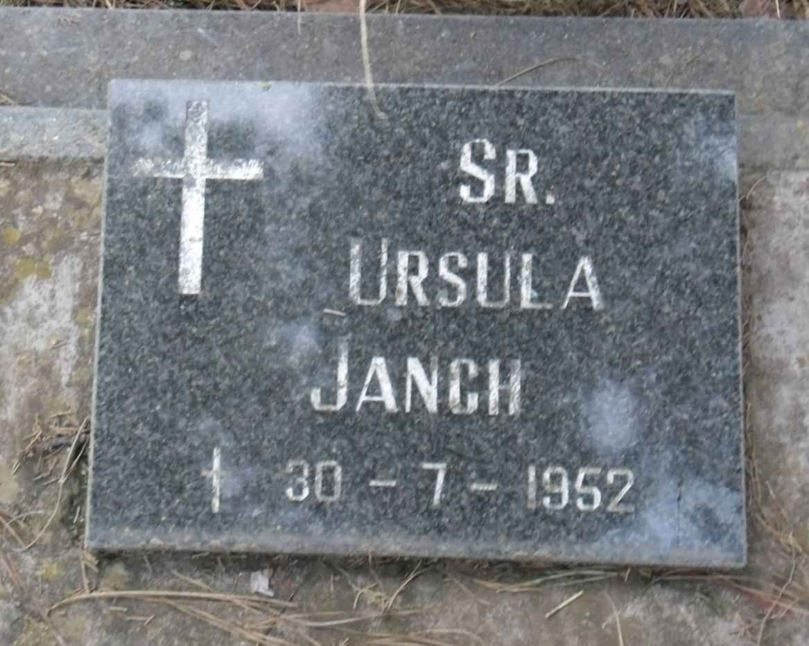 JANGH Ursula -1952