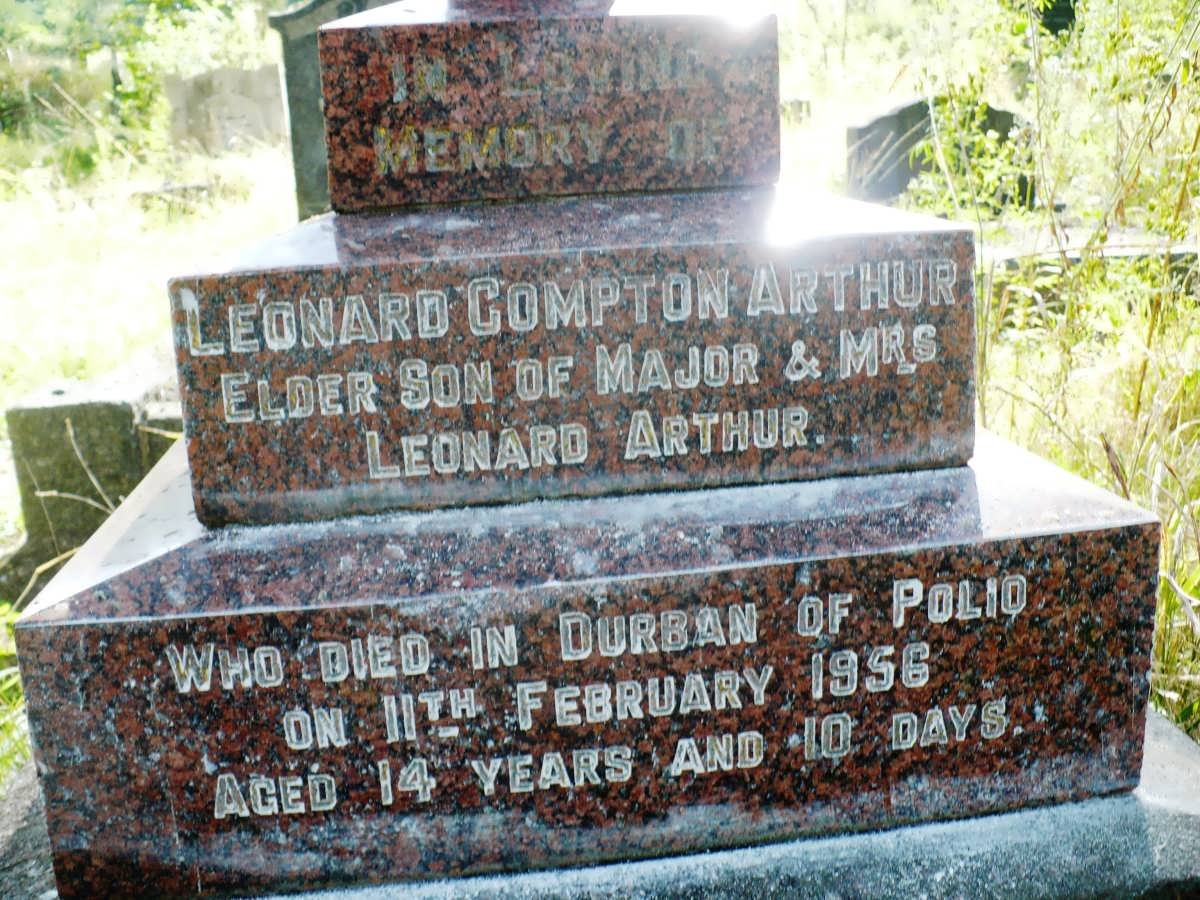 ARTHUR Leonard Compton -1956