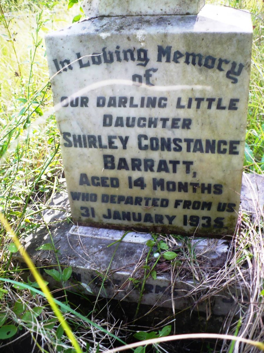 BARRATT Shirley Constance -1935