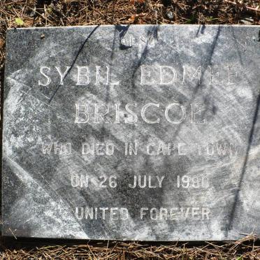 BISCOE Sybil Edmee -1990