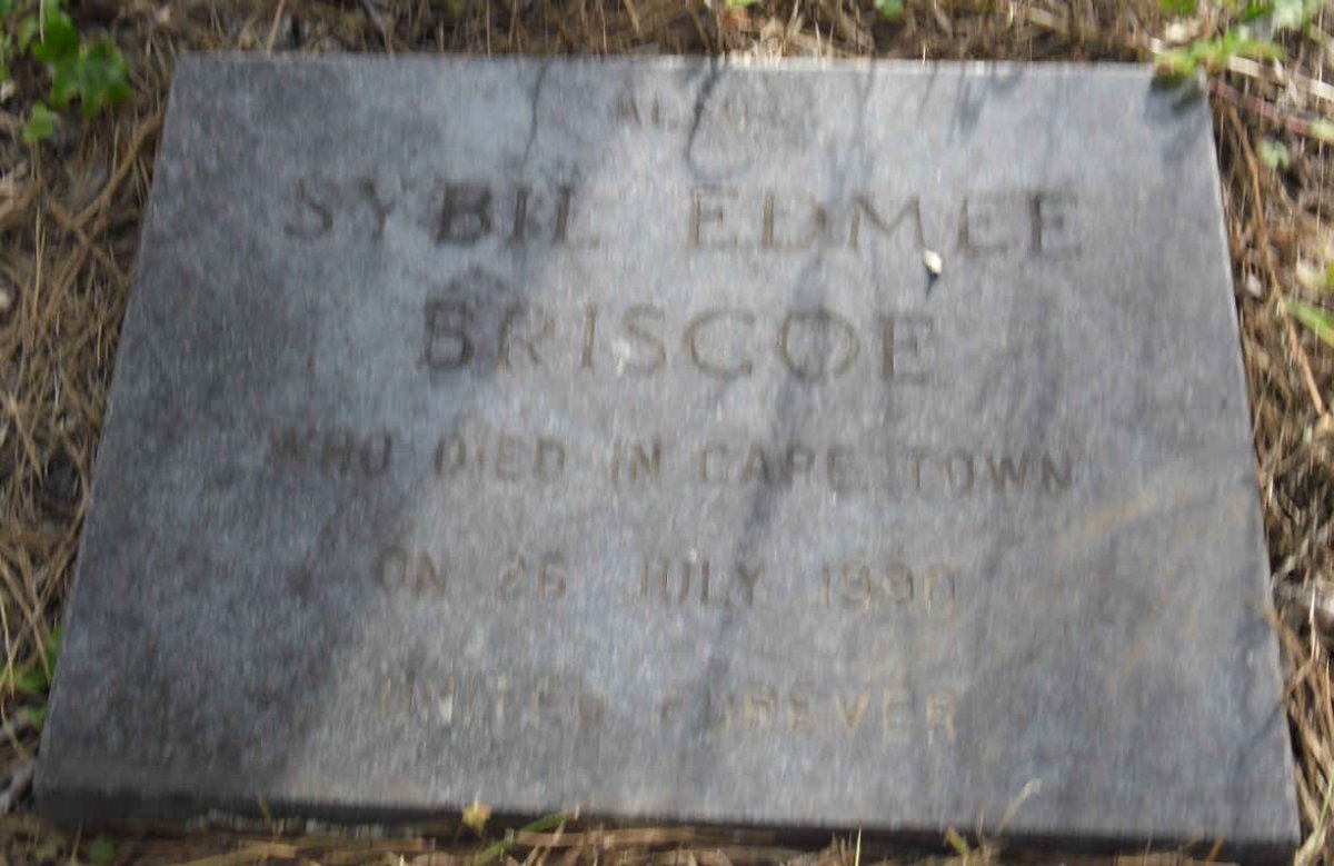 BRISCOE Sybil Edmee -1990