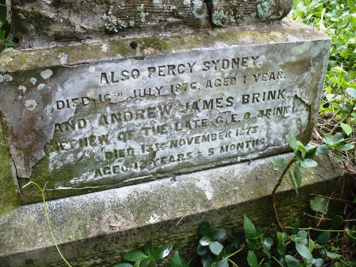 BRINK Percy Sydney -1876 :: BRINK Andrew James -1873