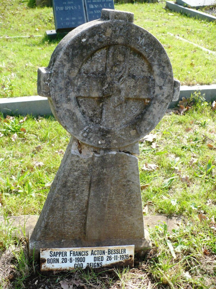 BESSLER Francis, Acton 1900-1976