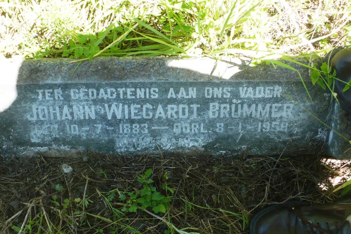 BRUMMER Johann Wiegardt 1883-1958