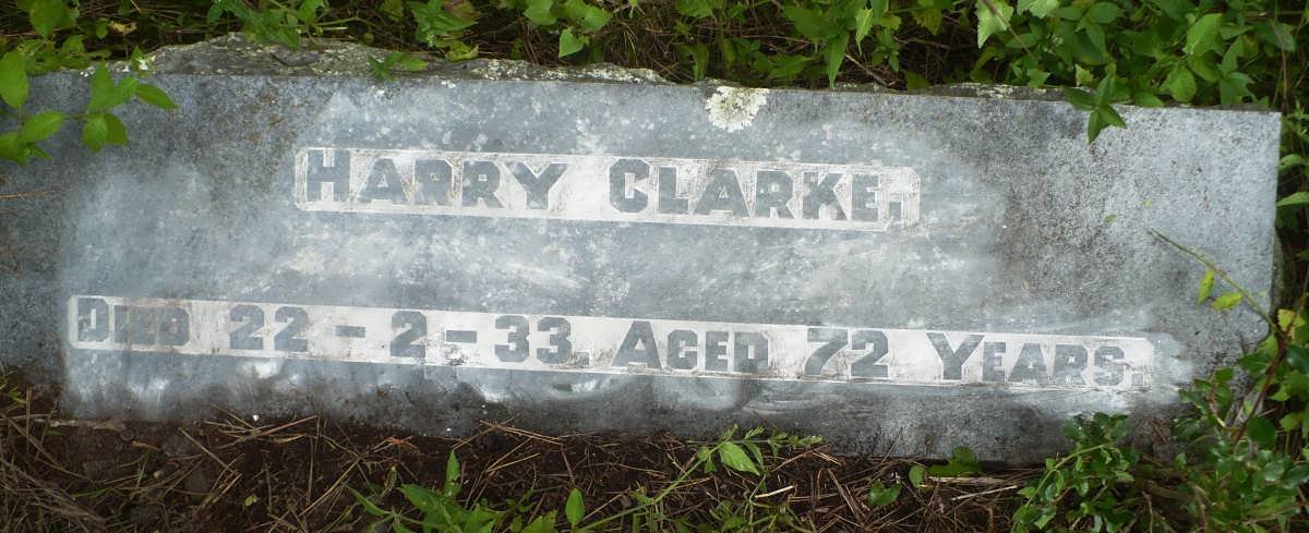 CLARKE Harry -1933