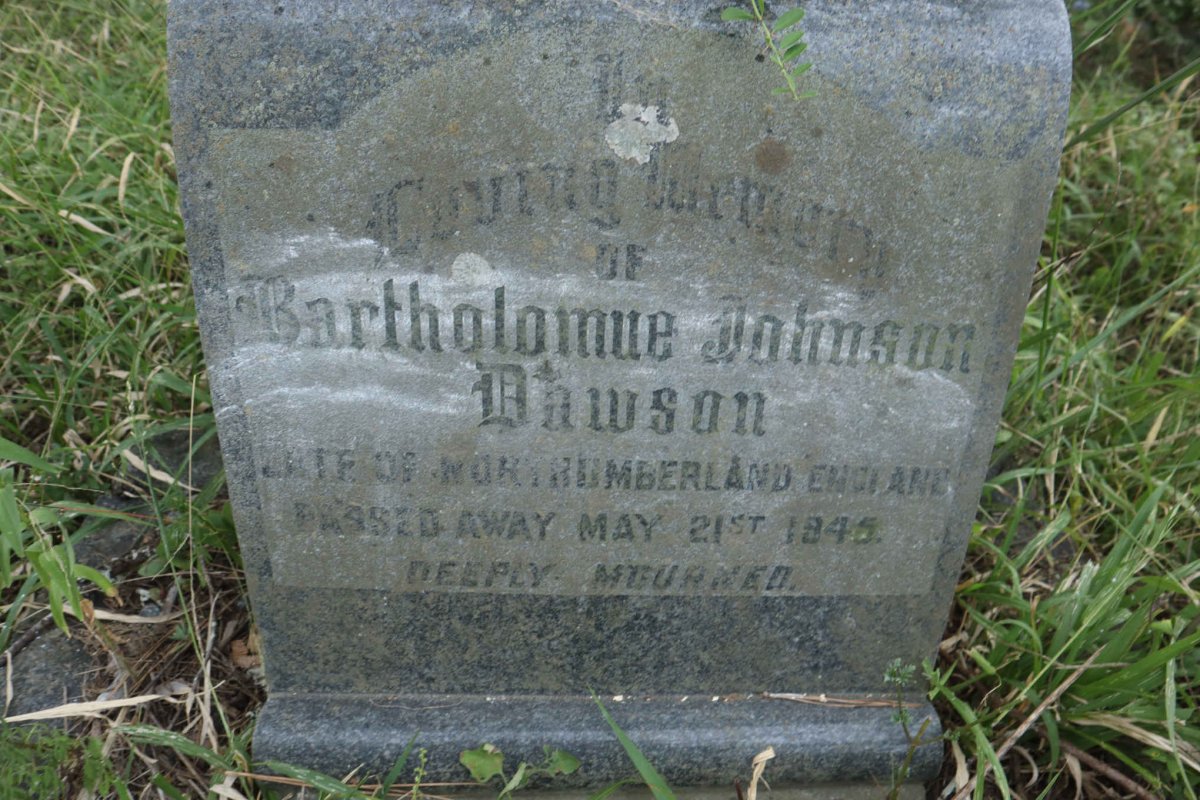 DAWSON Bartholomue Johnson -1945