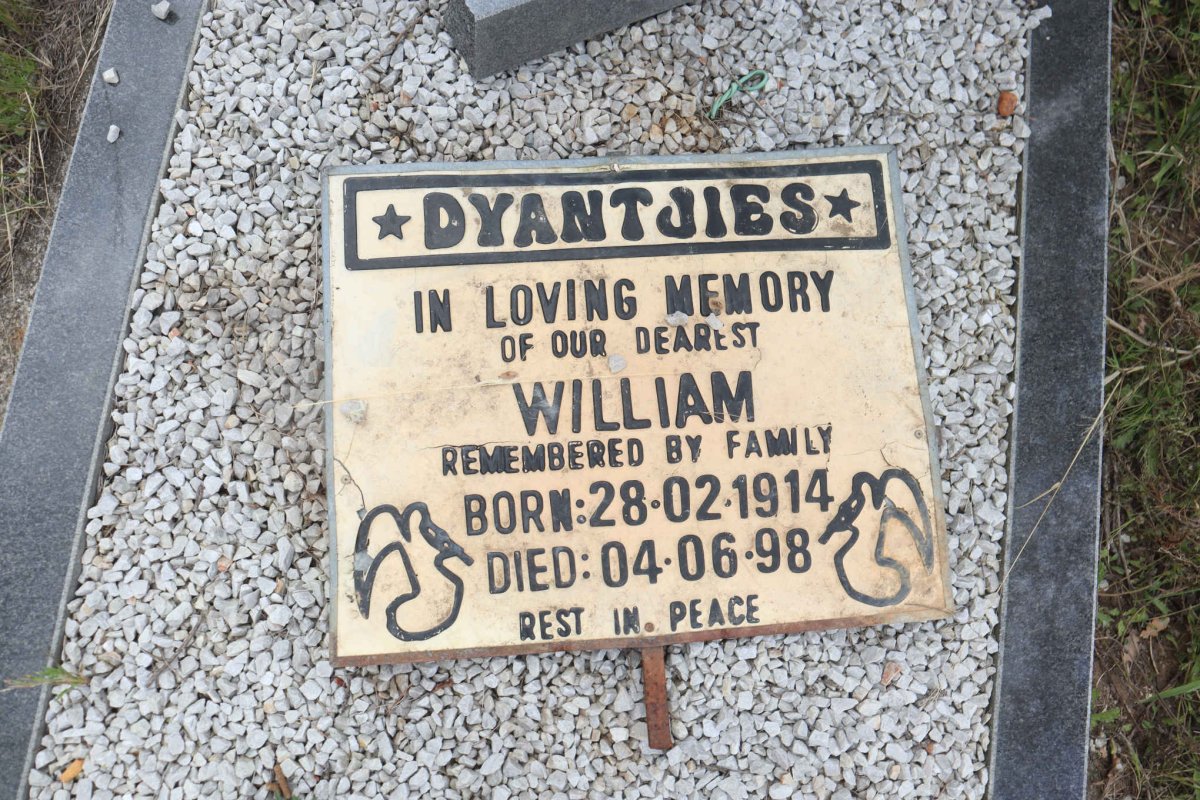 DYANTJIES William 1914-1998