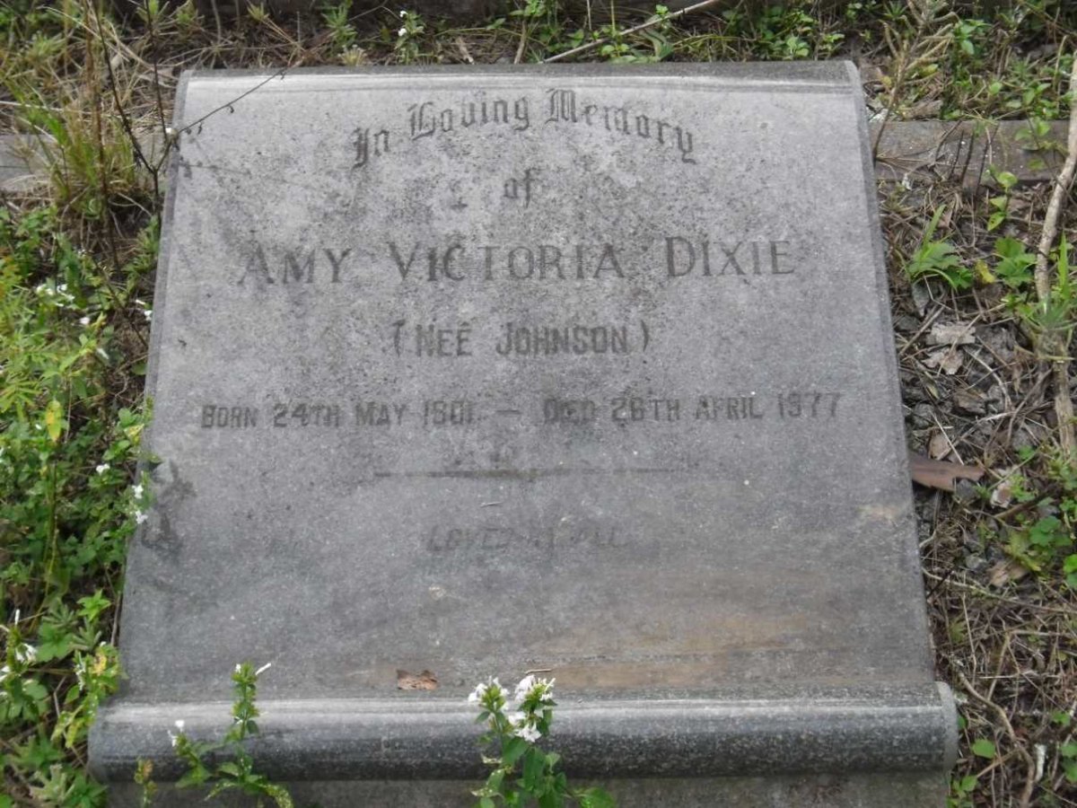 DIXIE Amy Victoria nee JOHNSON 1901-1977