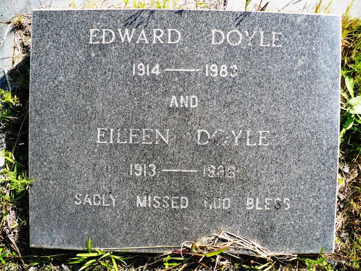DOYLE Edward 1914-1983 &amp; Eileen 1913-1986
