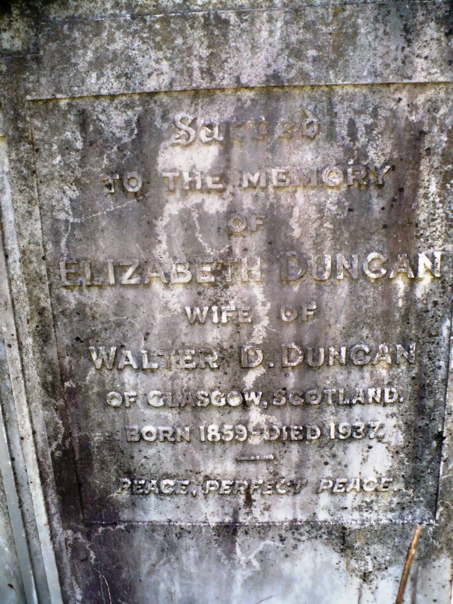 DUNCAN Elizabeth 1959-1937