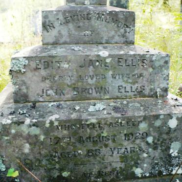 ELLIS Edith Jane -1929