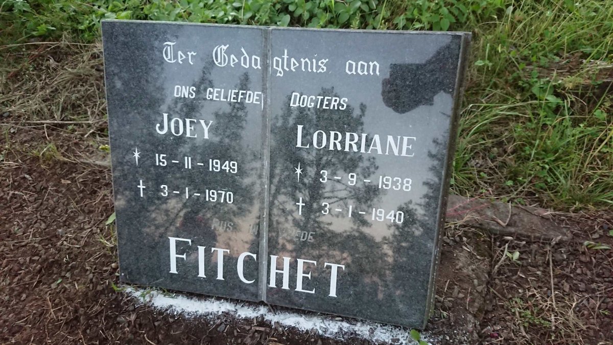 FITCHET Lorriane 1938-1940 :: FITCHET Joey 1949-1970 