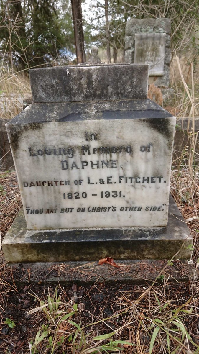 FITCHET Daphne 1920-1931