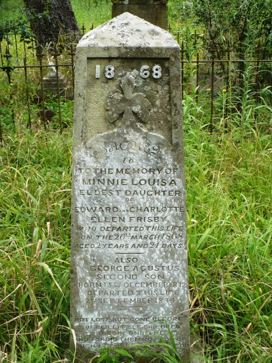 FRISBY Minnie Louisa -1868 :: FRISBY George Agustus 1872-1874