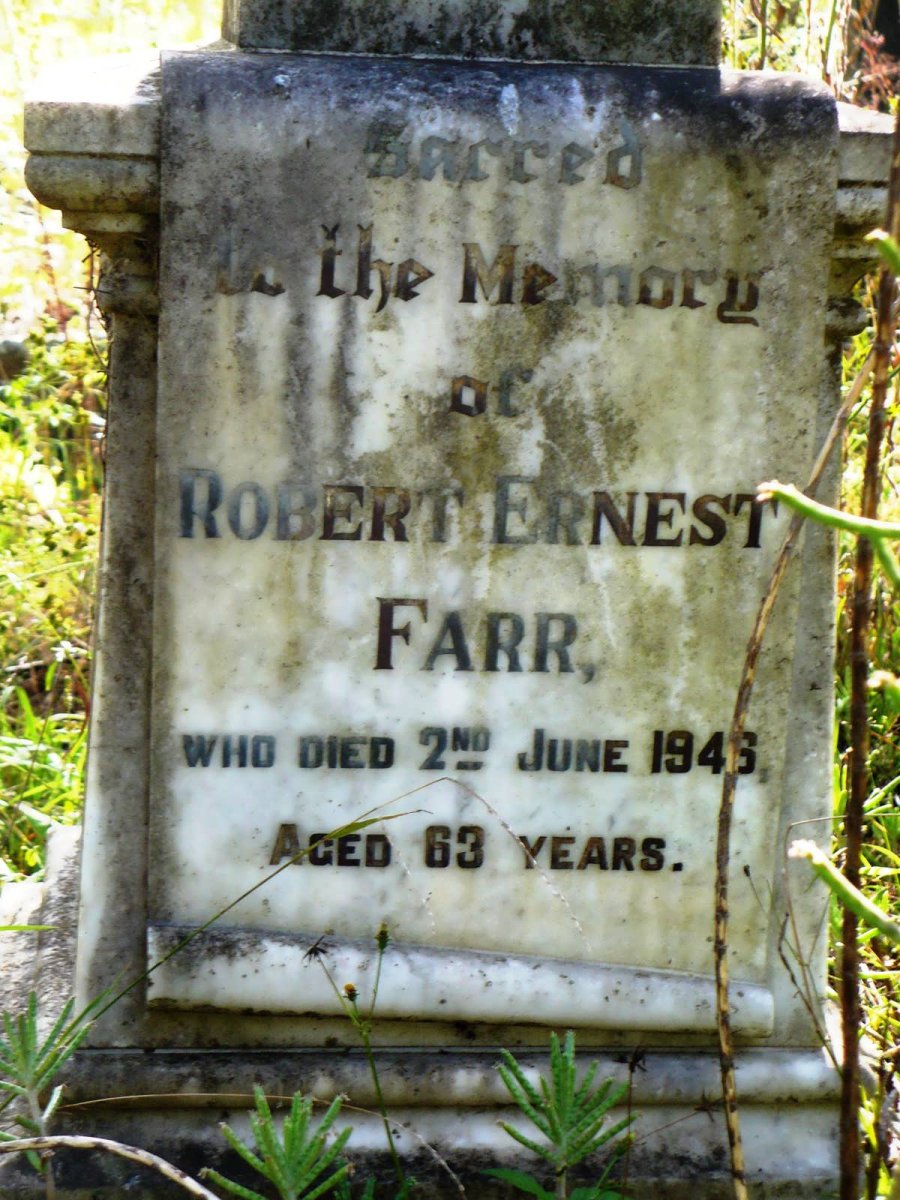 FARR Robert Ernest -1946