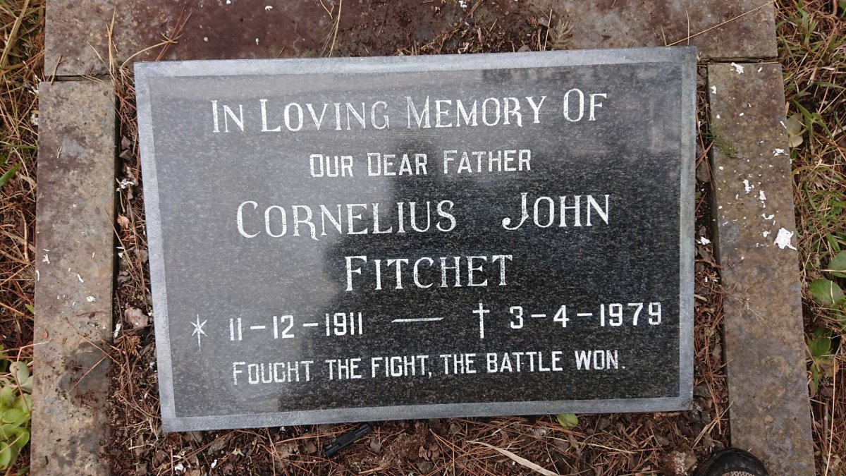 FITCHET Cornelius John 1911-1979