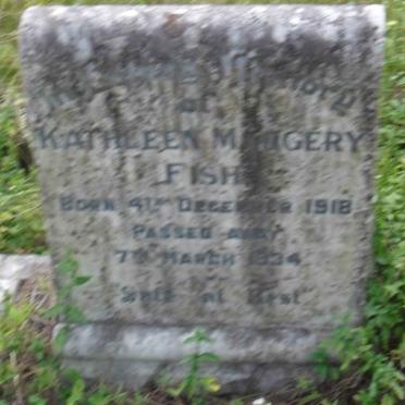 FISHER Kathleen Margery 1918-1934