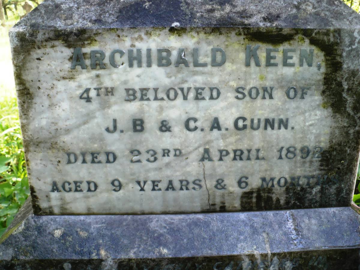 GUNN Archibald Keen -1892