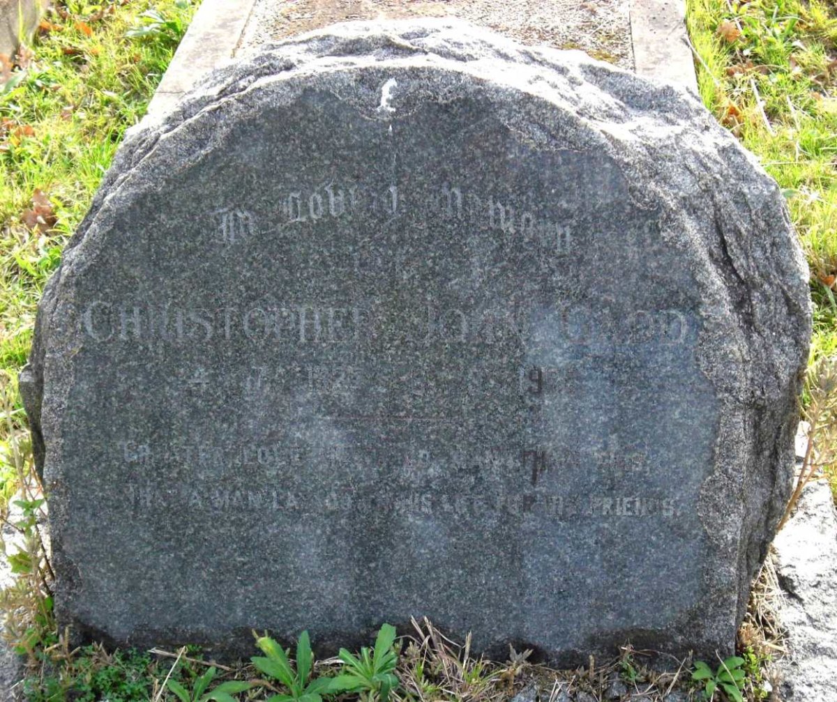 GOOD Christopher John -19??