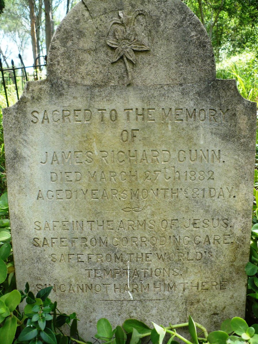 GUNN James Richard -1882