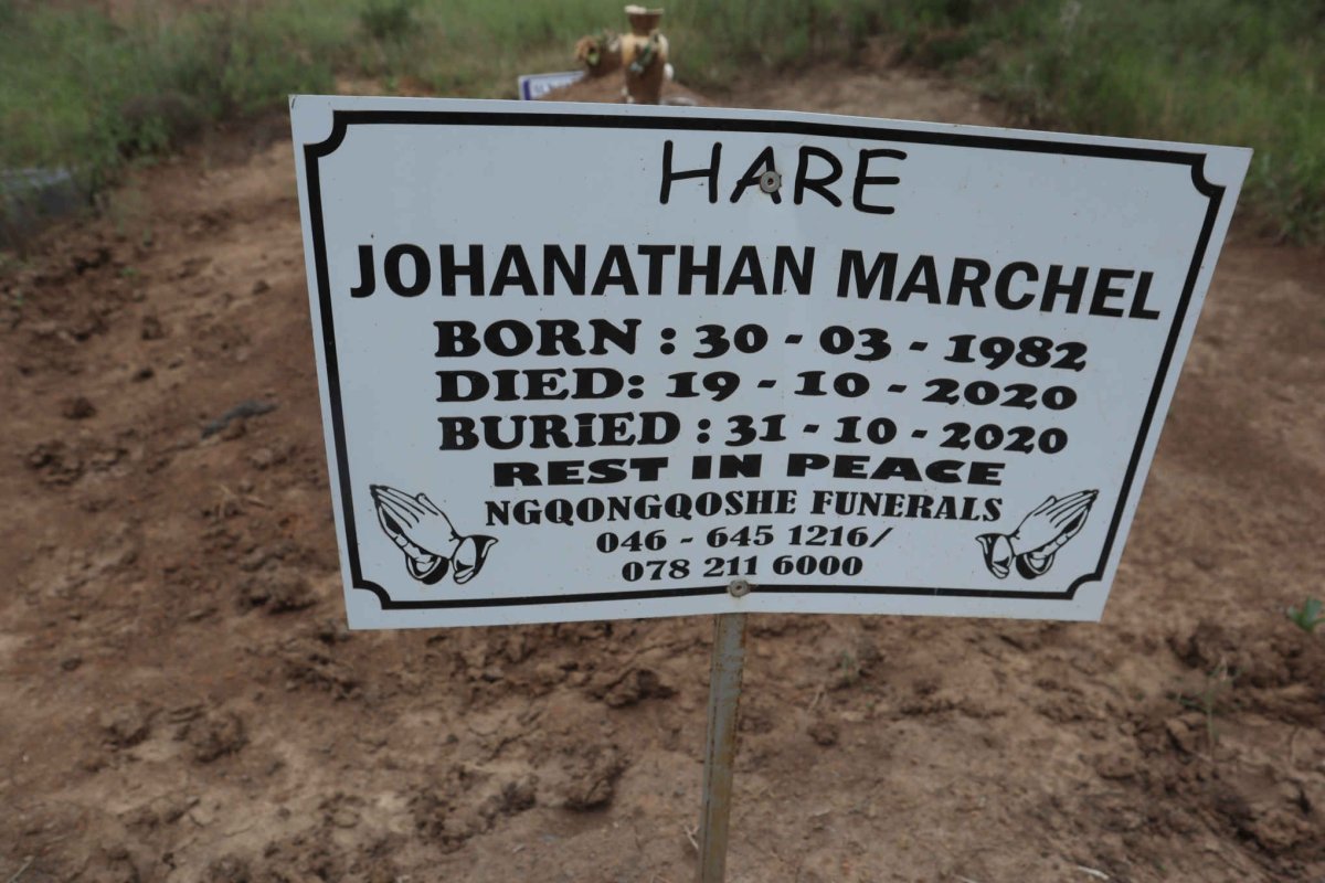HARE Johanathan Marchel 1982-2020