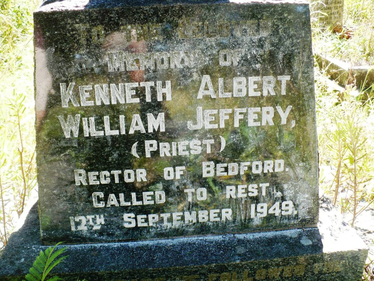 JEFFERY Kenneth Albert William -1949