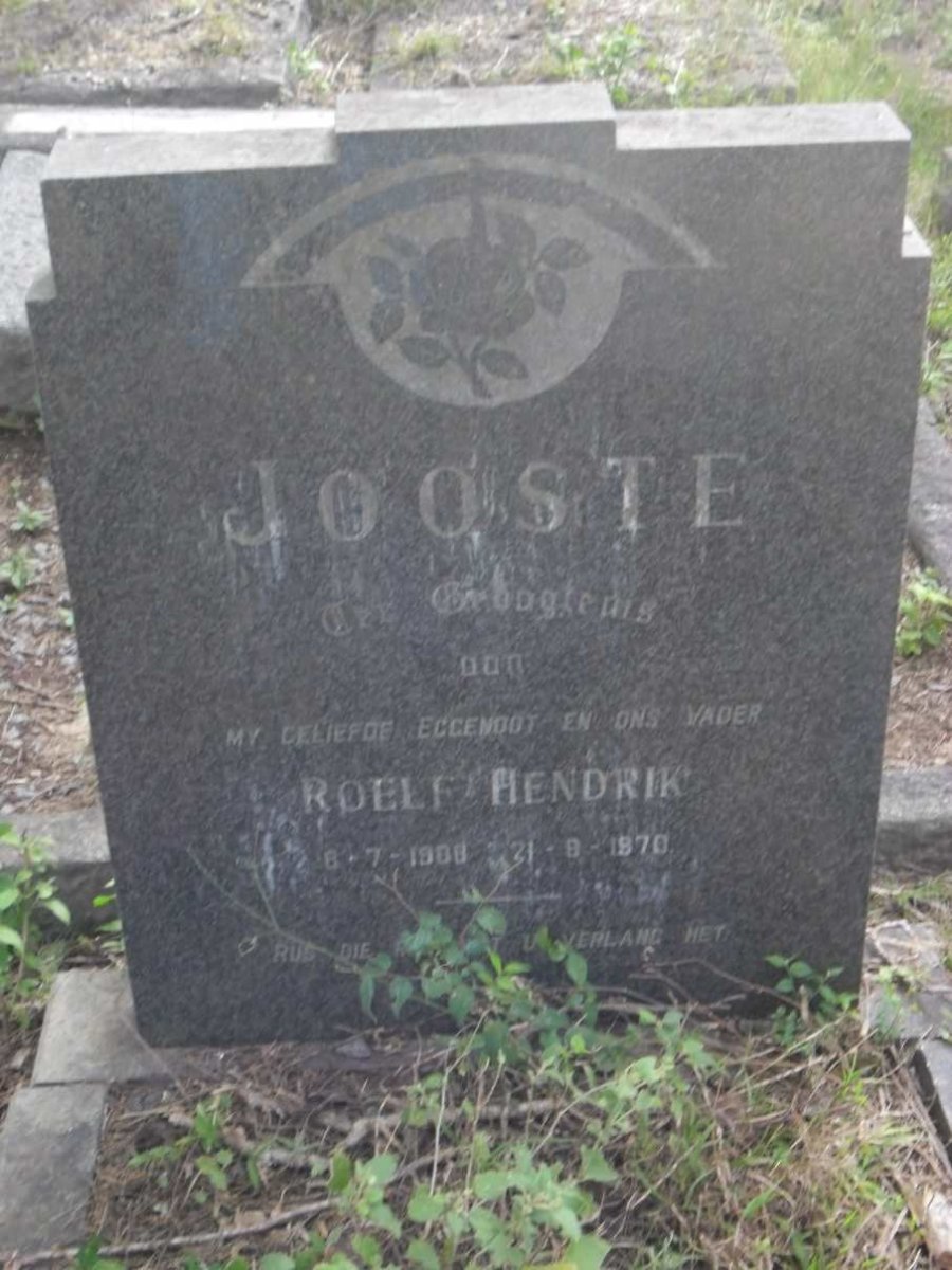 JOOSTE Roelf Hendrik 1908-1970