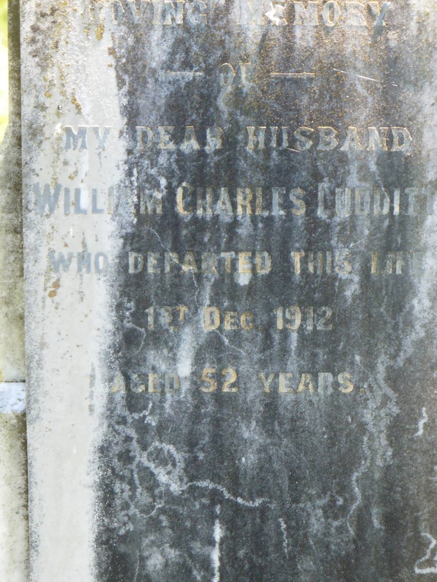 LUDDITT William Charles -1912
