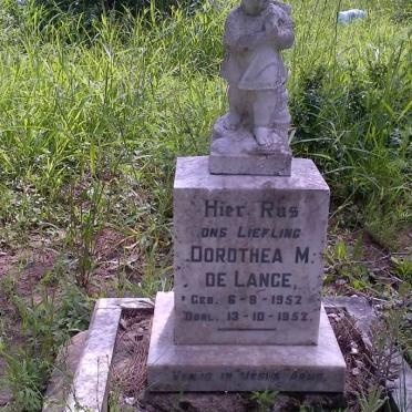 LANGE Dorothea M., de 1952-1952