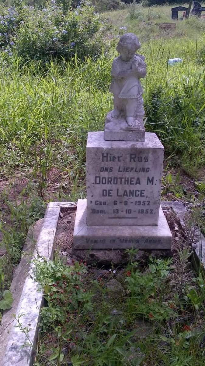 LANGE Dorothea M., de 1952-1952