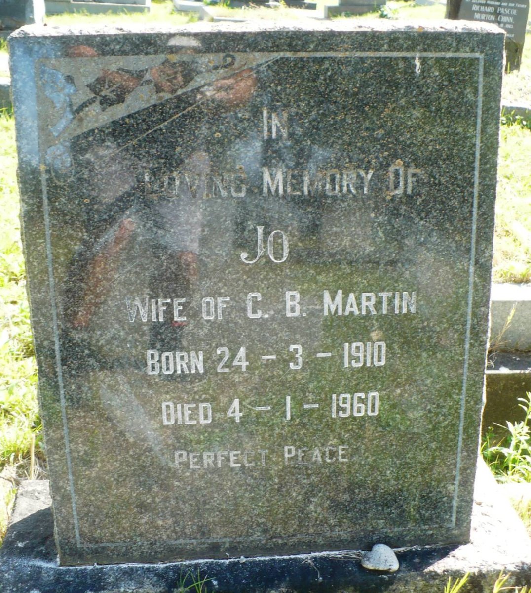 MARTIN Jo 1910-1960